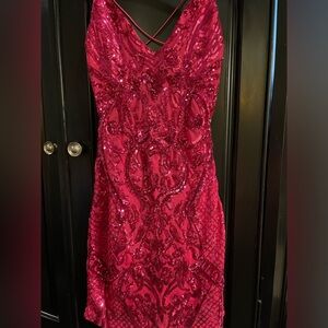 Windsor Fuchsia Homecoming Dress NWT Size -XS